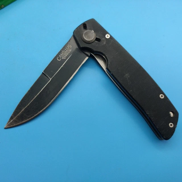USED CAMILLUS CARBONITRIDE Titanium AUS8 Pocket Knife 16.99 PicClick
