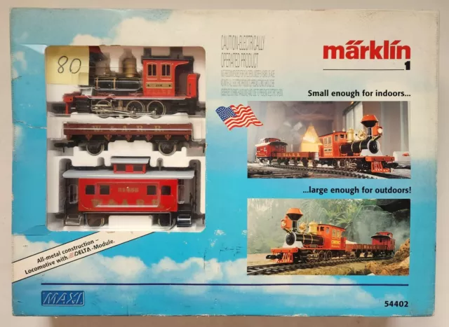 Marklin Märklin Maxi Gauge 1 G Scale American Starter Set 54402 *NOS Free ship 2