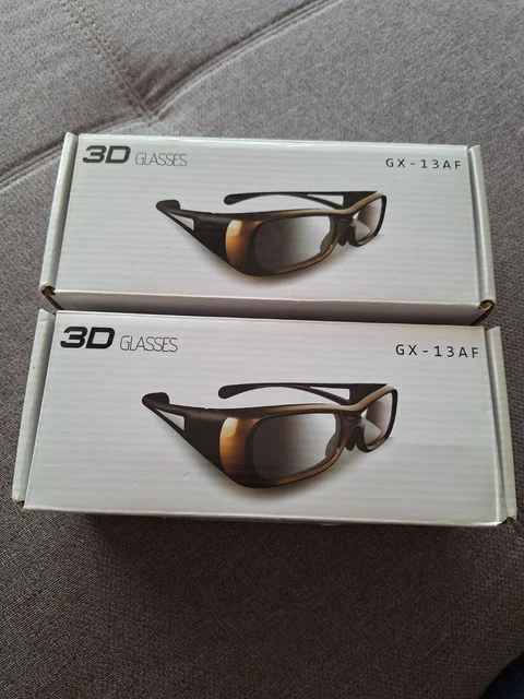 PRIX FERME 2 Lunettes 3D Thomson GX13AF Neuves servie une fois EUR 64 00 PicClick FR