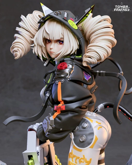 SHIRO TOWER of Fantasy Garage Kit Figure Collectible Statue Handmade