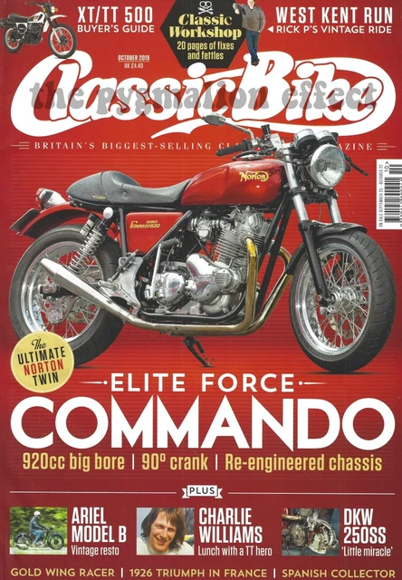 NORTON COMMANDO FASTBACK Yamaha XT500 Ariel Model B DKW 250SS Charlie