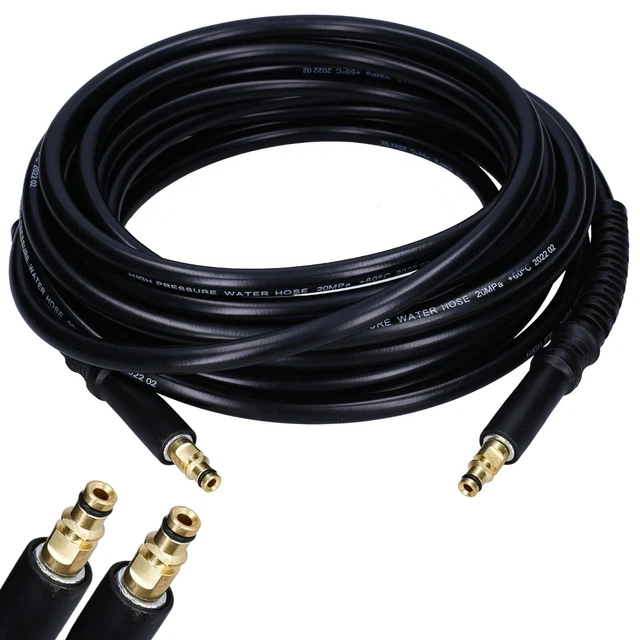 Vanne 3/8 En Acier Inoxydable Pour Nettoyeur Haute Pression – Connexion Rapide, Durable Pour Lavage Voiture Et Jardin