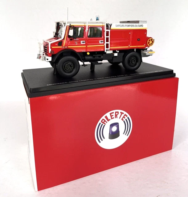 PROSPECTUS/BROCHURE CAMION POMPIERS Mercedes-Benz échelle Rotative DLK 23 12 176199495509