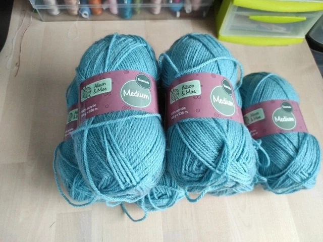 Lot De Pelotes De Laine Démarquée - Très Douces - Fabriqué En France - Taille Aiguille/crochet 5
