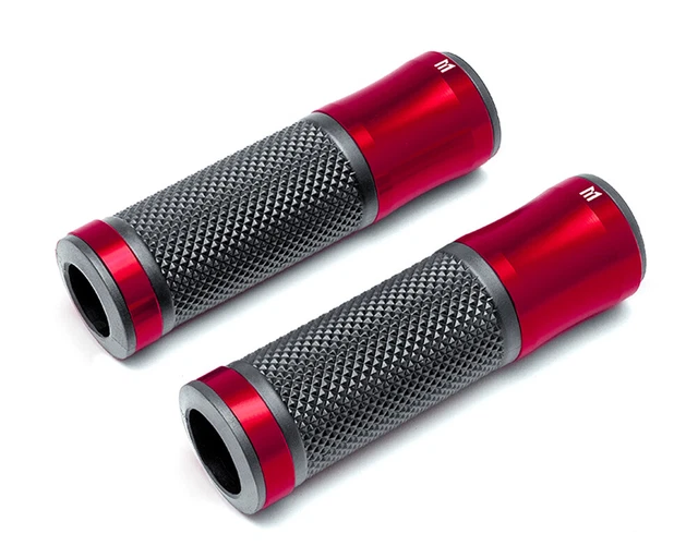 Motorcycle Handgrips RED for Suzuki GSF GSR Bandit 400 600 650 750 1200 1250