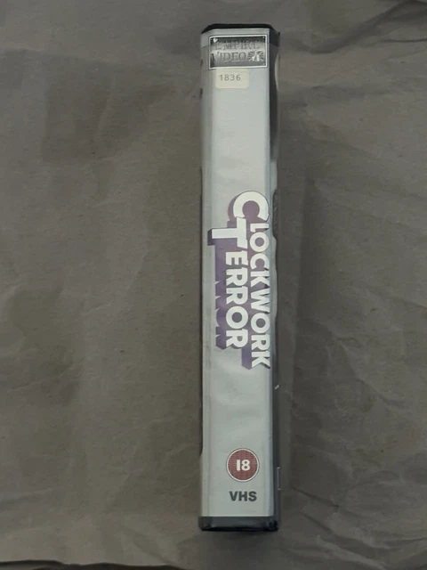 CLOCKWORK TERROR - Video - RARE - EMPIRE Video- Please Read Description ...