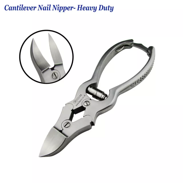 Podiatry Heavy Duty Thick Toenail Clipper Cantilever Chiropody instrument