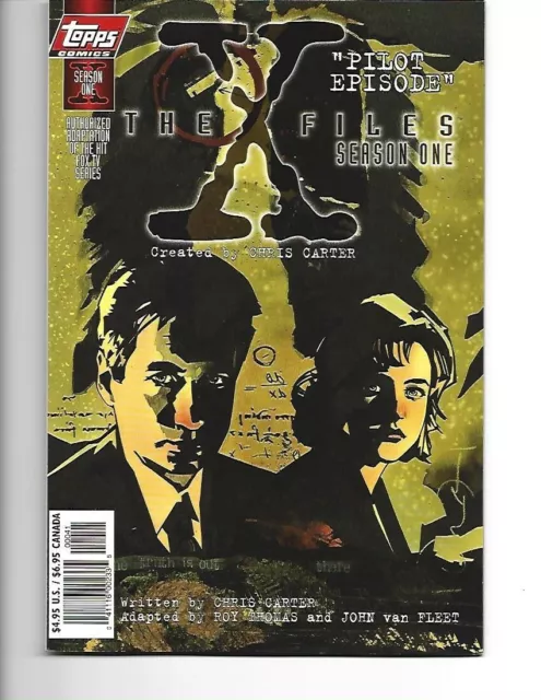 Topps The X Files Season 1 Comic Collection PLUS Feature Film Comic 1997 NM