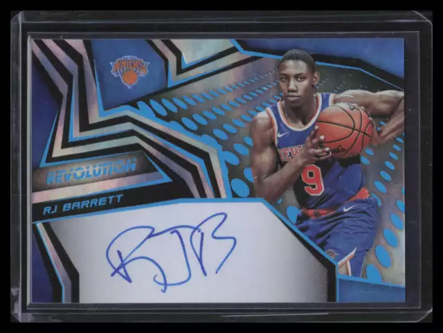2019-20 Panini Revolution Autographs Infinite 4 RJ Barrett Rookie Auto 5/25
