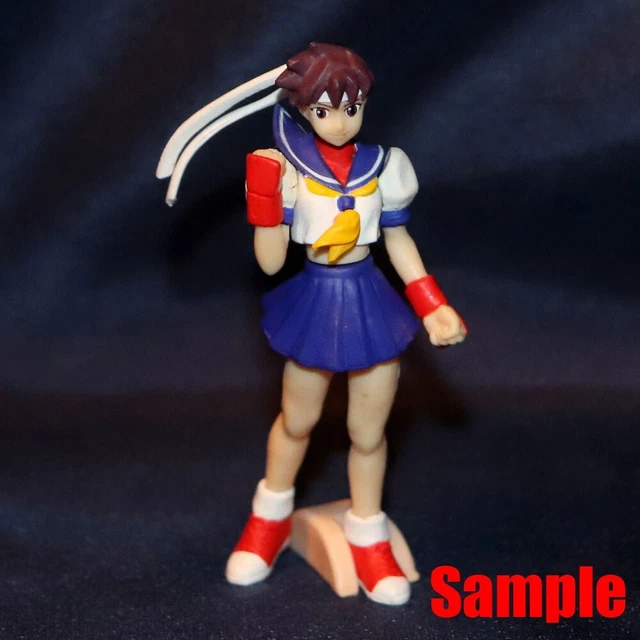 CAPCOM GALS Figure Sakura Street Fighter Zero HG Gashapon BANDAI Japanese Games