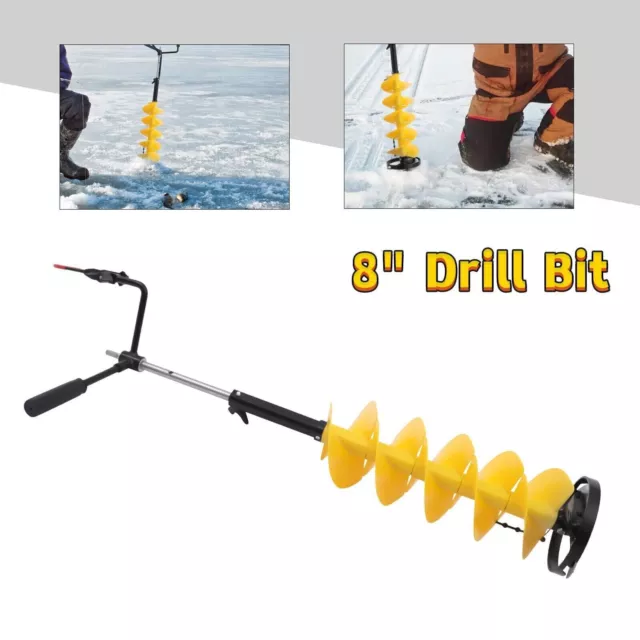 ICE FISHING AUGER Stopper Disc for use w/Drill & Adapter on Augers 7 &  smaller $16.95 - PicClick