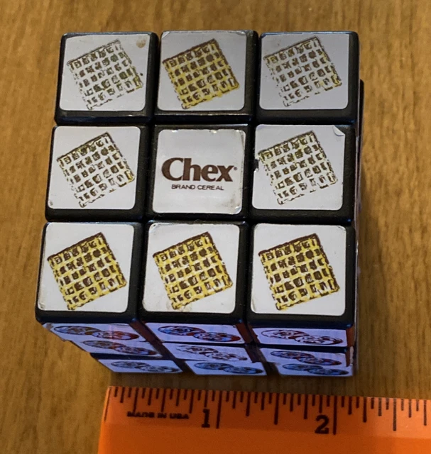 Rubik's Cube Ralston Purina Chex Vintage - NICE!!