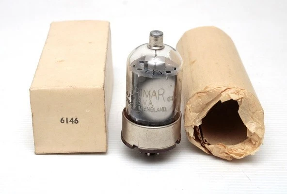 Tube Radio Brimar 6146 - Occasion Comme Neuf, Emballage D'origine Royaume-Uni