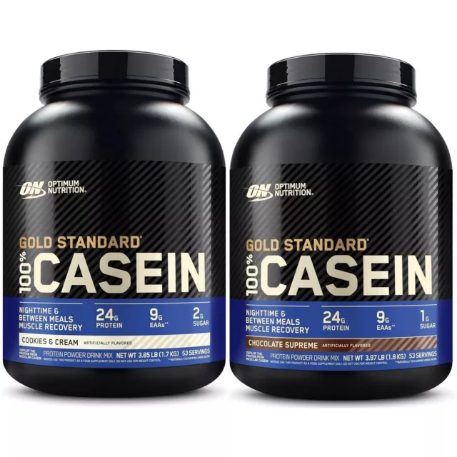 Optimum Nutrition Micellar Casein Protein Powder Gold Standard 100% 4 Pound