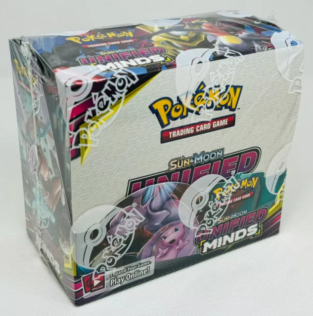 Pokemon Sun & Moon UNIFIED MINDS Booster Box Display 36x Booster English Sealed