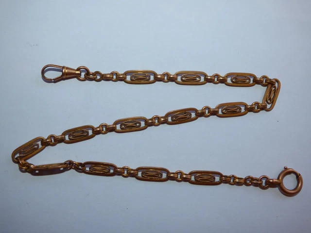 ANCIENNE CHAINETTE CHAINE Chatelaine pour Montre à Gousset n°4 EUR 24