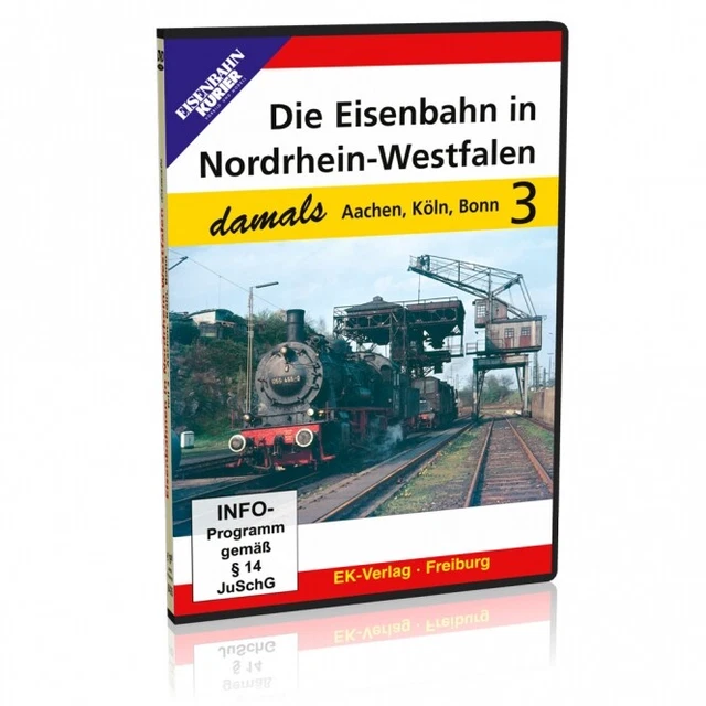 DVD - Die Eisenbahn in Nordrhein-Westfalen - damals, Teil 3