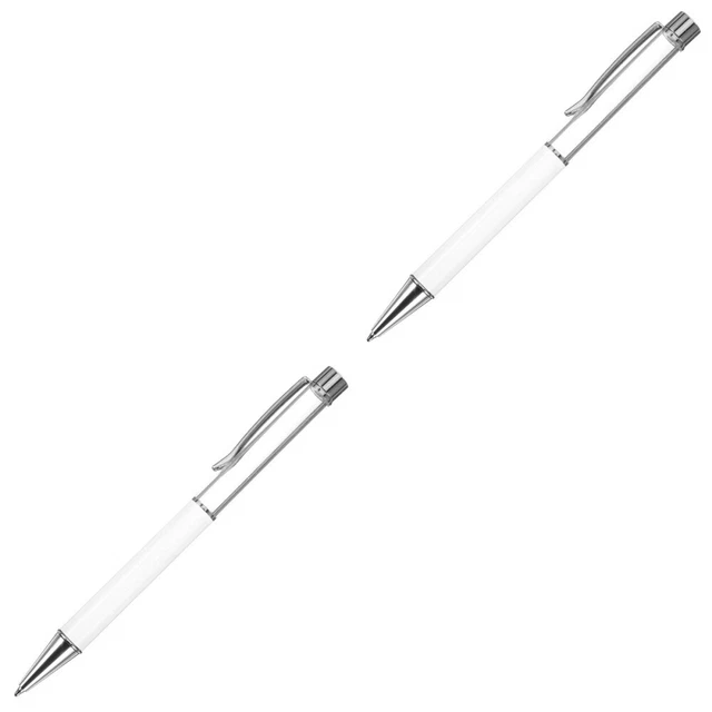 2pcs DIY Press Typ Stift Office Schreibstiftstift Stift Wärme Transfer