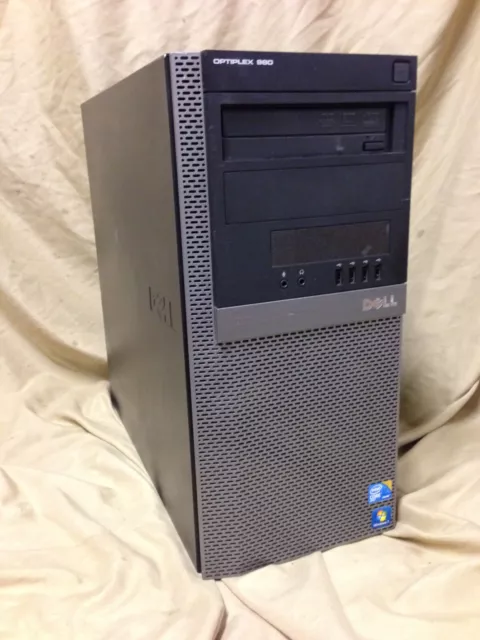 Dell Optiplex 980 Computer Tower i7 - 870 CPU 2.93GHZ /Windows xp pro