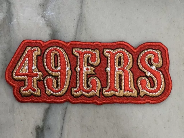 SAN FRANCISCO 49ERS Logo~Embroidered Iron On Patch~Free Shipping from CA  Jimmy G $11.88 - PicClick
