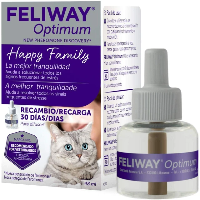 Feliway OPTIMUM Ricarica 48ml 30gg Feromoni Gatto