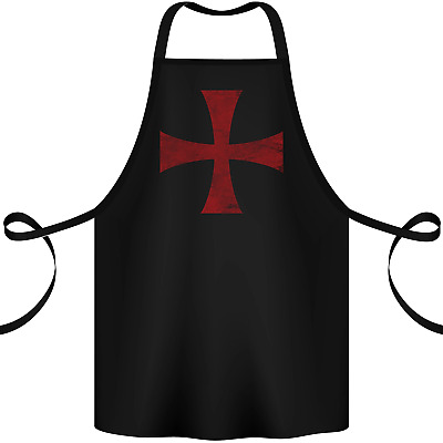 Knights Templar Cross Fancy Dress Outfit Cotton Apron 100% Organic