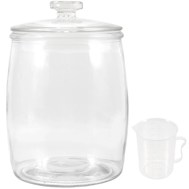 Pesi In Vetro Per Fermentazione - 4 Pezzi Con Manico Per Vasetti, Ideali Per Crauti E Kimchi - Foto 8