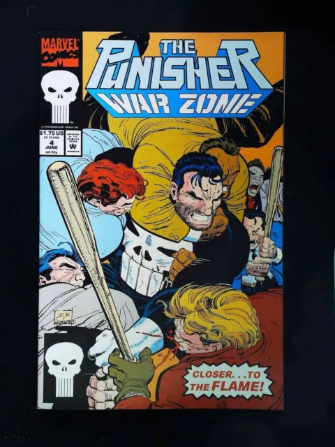 Punisher War Zone #4  Marvel Comics 1992 Vf+