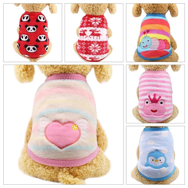 degli animali Pet Clothes Pettegola per cani Cappotto di gatto Puppy Vest