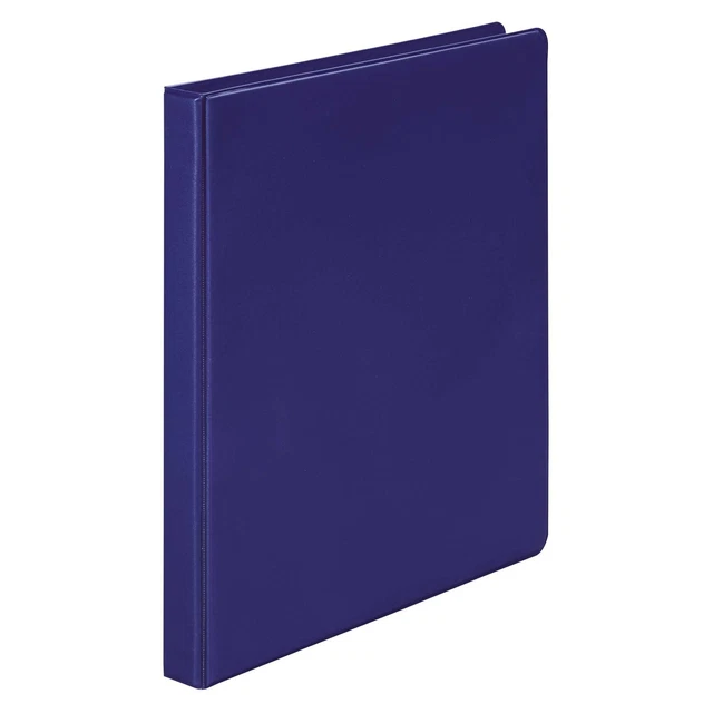 Round Ring Binder, 368, Basic, 1/2 Inch, Blue (W368-13NBL)