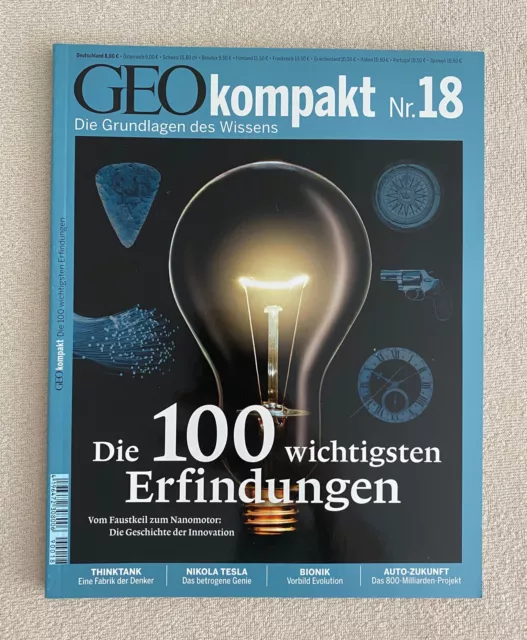 GEO Kompakt Nr. 18 – Die 100 wichtigsten Erfindungen (NEU)