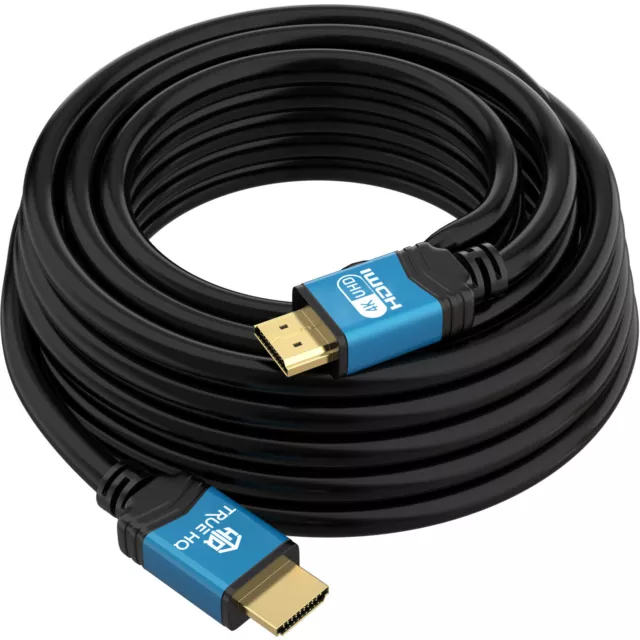 PREMIUM High Speed LONG 4K HDMI 2.0 Cable UHD Lead SKY PS5 Xbox 5m/10m/15m/20m 2