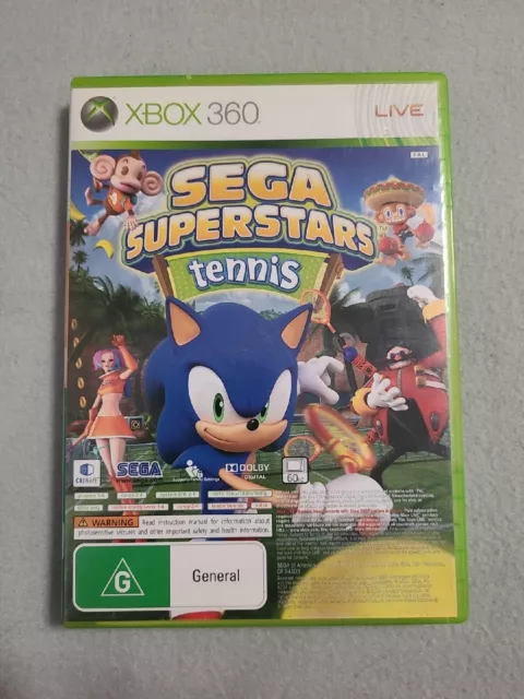 Jogo SONIC Sega SuperStars Tennis - Original XBOX 360