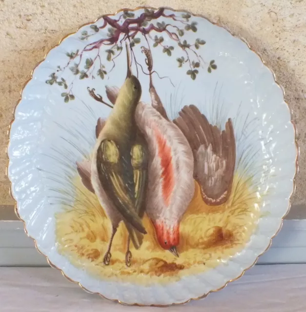 ASSIETTE DECORATION CANARD Duck Ente Nature Chasse Porcelaine LIMOGES ! EUR  17,96 - PicClick FR