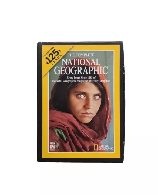 Complete National Geographic Every Issue Since 1888 (PC / Mac) 7 CD-ROM Set