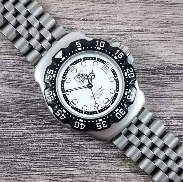 1996 TAG HEUER Professional Formula 1 Quartz Unisex WA1218 Vintage Watch 375.00 PicClick UK