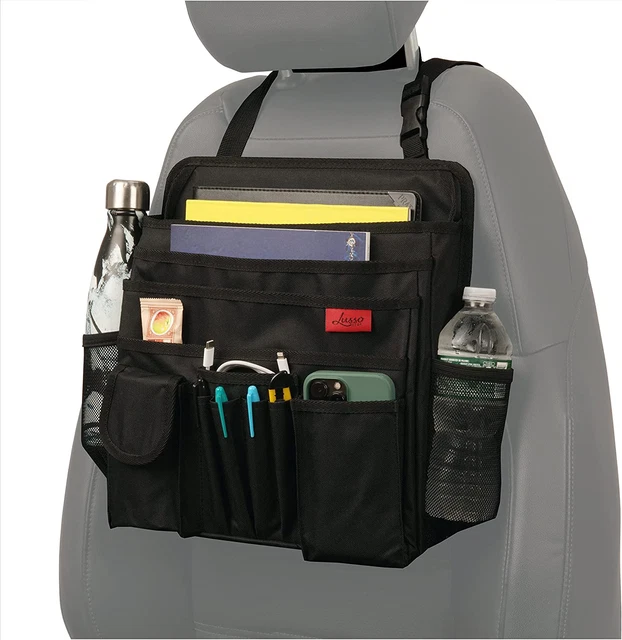 Premium Car Organizer for Front or Car Seat, Ultra-Durable, One-Size-Fits-All Ca