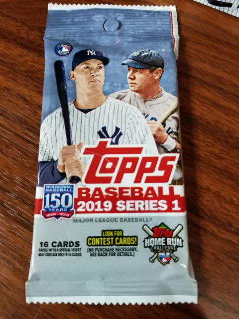 2019 Topps Series 1 baseball  16 cards per pack  See Full Checklist within