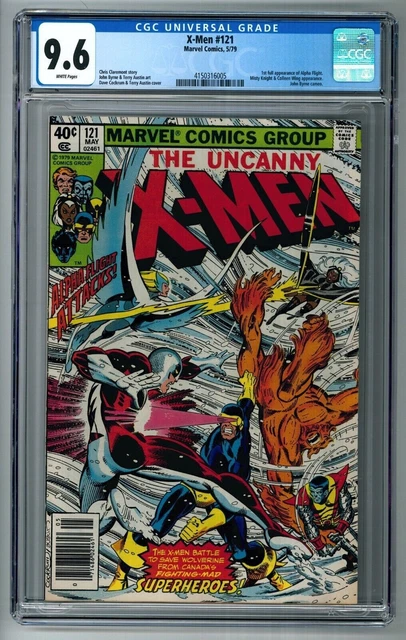 Uncanny X-Men 121 Cgc 9.6 Nm+ White Pages 1St Full Appearance Alpha Flight 1979