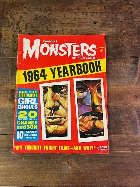 Famous Monsters of Filmland 1964 Yearbook Monster Magazine