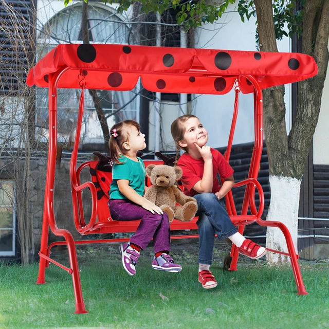 GO!elements Balançoire Enfant Exterieur - Siège Balancoire Interieur