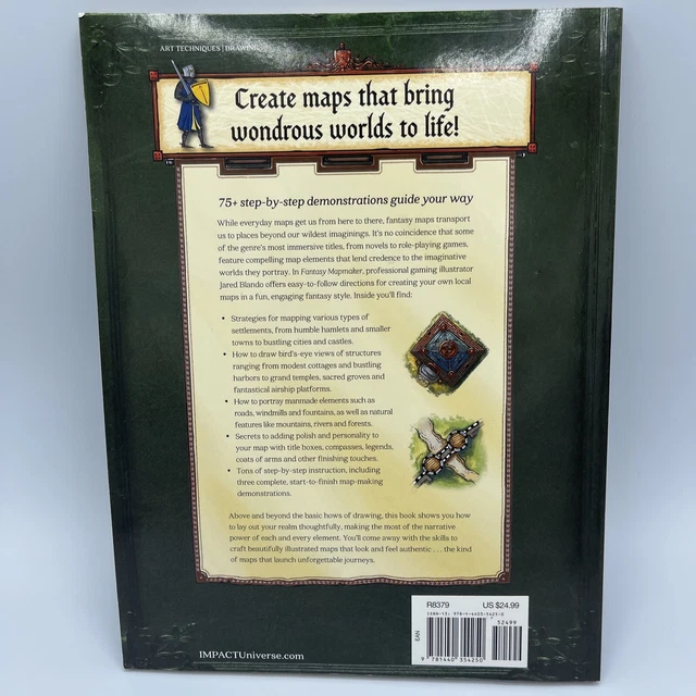 FANTASY MAPMAKER : How to Draw RPG Cities for Gamers and Fans ...