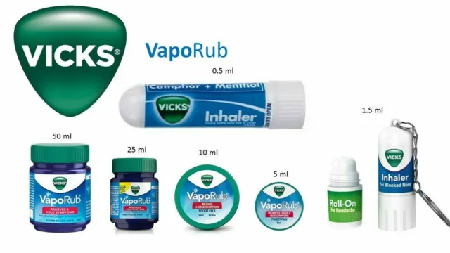 Vicks VapoRub Dampfreiben kalte Kopfschmerzen BabyRub Roll-On Inhalator Xtra stark 2
