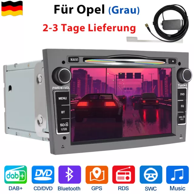 7''Autoradio Für Opel Astra Corsa C/D Vectra C Zafira B Signum DVD GPS Navi DAB+