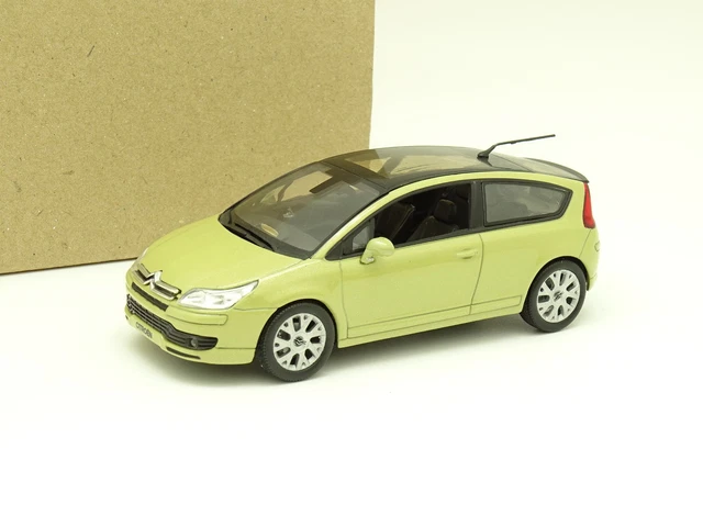 Modèle Réduit 1/43 Citroën Visa Club 1979 Jaune - Norev - Boîte D'Origine - Très Bon état