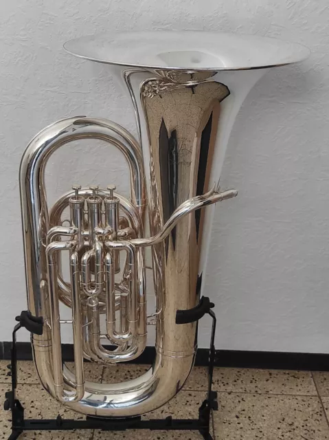 Es Tuba John Packer JP-377S argento