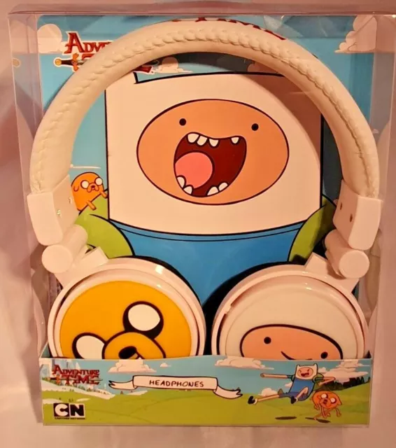 Adventure Time Headphones Finn & Jake Kids Headphone Set Cartoon Network