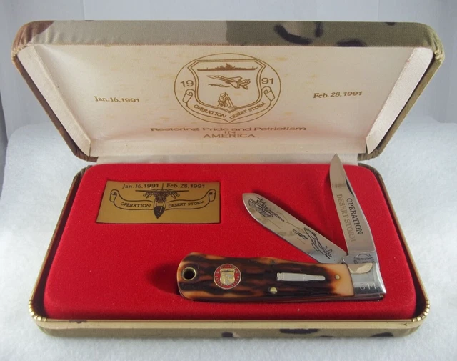 Remington Operation Desert Storm 1991 R1178 Trapper Knife
