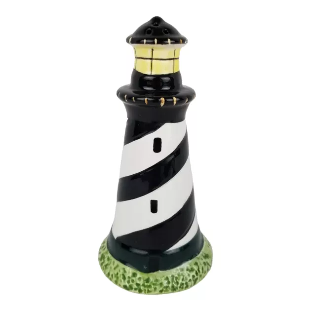 Sakura Coastal Breeze Lighthouse Pepper Shaker 3 Hole Warren Kimble Nautical