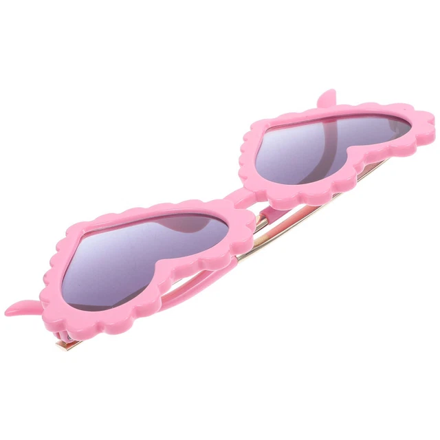 Flower Sunglasses Novelty Eyeglasses Colored Sunglasses Vintage Glasses Beach